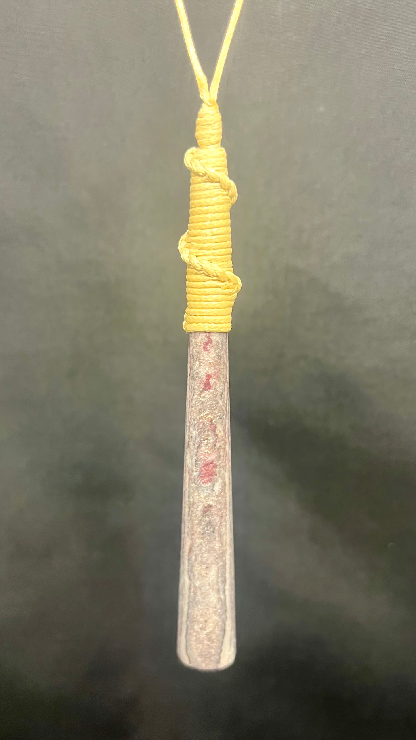 Large Aroha drop pendant